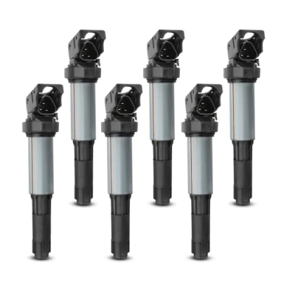 Abbildung von Frankberg 6x Zündspule Zündmodul Kompatibel mit E46 E90 E91 E92 E93 E39 E60 E61 F07 E63 E64 F13 E81 E82 E87 E88 F20 F21 7er X1 X3 X5 X6 Z3 Z4 M.i.n.i Replace# 12131712219