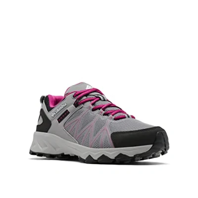 Abbildung von Columbia Peakfreak II Outdry WP wasserdichte Wanderschuhe für Damen, Grau (Monument x Wild Fuchsia), 39.5 EU