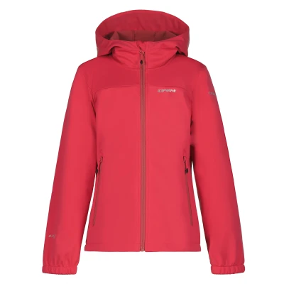 Abbildung von Icepeak Kleve JR Unisex Softshelljacke für Kinder, Größe: 164, Himbeere