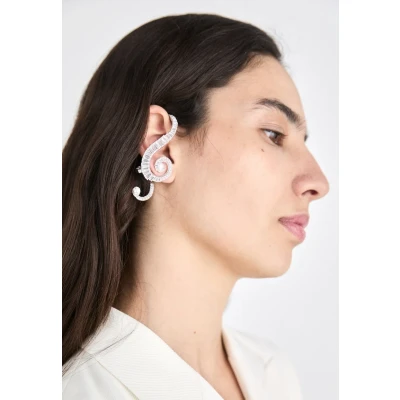 Abbildung von Swarovski Capsule SET Einzelner Ohrring, Damen, Größe: One Size, White