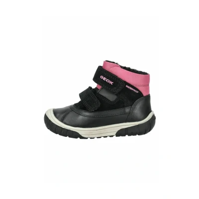 Abbildung von Geox Baby Mädchen B OMAR Girl WPF C Ankle Boot, Black/Fuchsia, 22 EU