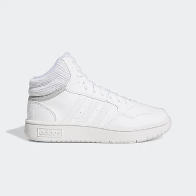 Abbildung von adidas Hoops Mid Shoes Schuhe, Cloud White/Cloud White/Grey Two, 40 EU