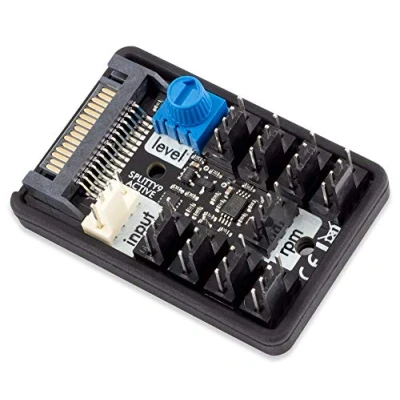 Abbildung von Aqua Computer SPLITTY9 ACTIVE aktiver Splitter für bis zu 9 PWM Lüfter