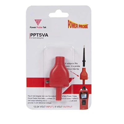 Abbildung von Power Probe PPT5VA 5V Adapter begrenzt die Ausgangsspannung des an Ihre 12 24V Batterie angeschlossenen Prüfgeräts auf 5 Volt