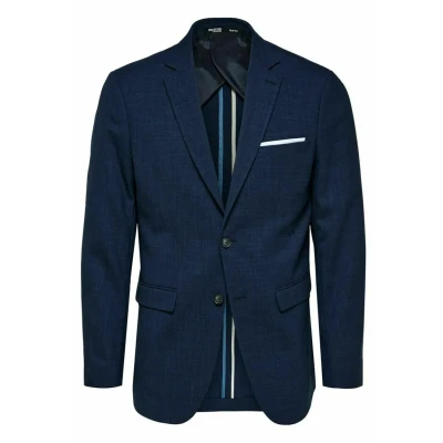 Abbildung von Selected Homme MIX Sakko, Herren, Größe: 42, Dark navy