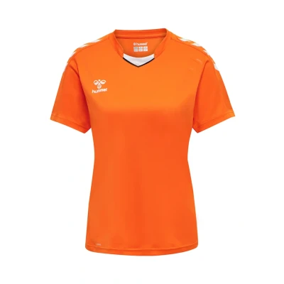 Abbildung von Hummel Tshirt print orange, Damen, Größe: 34, Orange