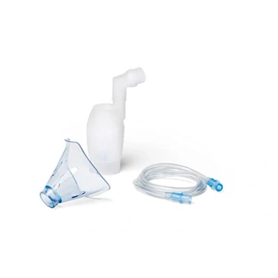 Abbildung von OMRON NEB6020 Year Pack, Ersatzmaske für Erwachsene, Vernebler Zubehör X101 and X102 Total Inhalationsgeräte, Erwachsenenmaske, Luftschlauch, Originalzubehör