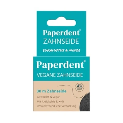 Abbildung von Paperdent Zahnseide Eukalyptus Minze 6er Set