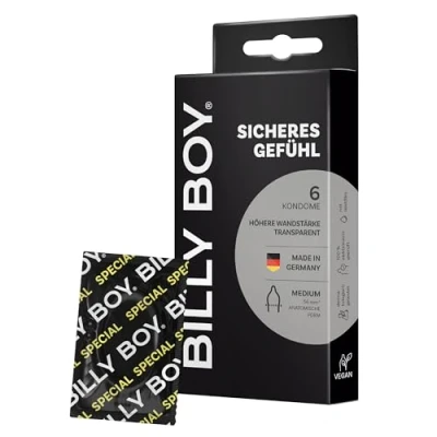 Abbildung von BILLY BOY Kondome Sicheres Gefühl 6er 56 mm Breitere mit mehr Wandstärke (1x6 Stück)