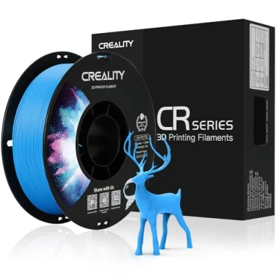 Abbildung von Creality Official PETG Filament Marineblau, 3D Drucker 1.75mm No Tangling, starke Bindung und Überhang Leistung Maßgenauigkeit +/ 0.03mm, 2.2lbs/Spool