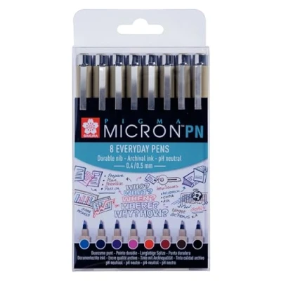 Abbildung von Sakura Pigma Micron PN 8 schrijfpennen