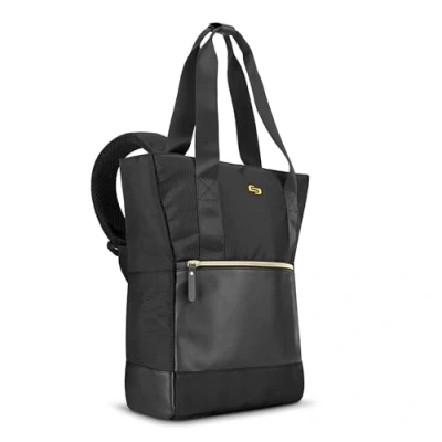 Abbildung von Solo New York Damen Tote Rucksack schwarz/gold