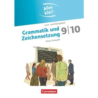 Abbildung von Alles klar! Deutsch Sekundarstufe I 9./10. Schuljahr: Grammatik und Zeichensetzung Lern Übungsheft mit beigelegtem Lösungsheft