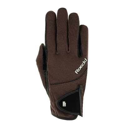 Abbildung von Roeckl Reithandschuhe Milano 2 Way Spandex Braun 6,5