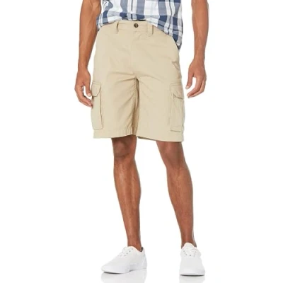 Abbildung von Amazon Essentials Herren Cargo Shorts mit klassischer Schnitt (erhältlich in Big &amp; Tall), Khaki Tan, 30W