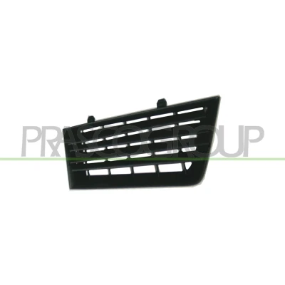 Abbildung von PRASCO Premium ST0332004 Kühlergrill links äusserer Teil schwarz SEAT: Ibiza 3, Córdoba II Saloon