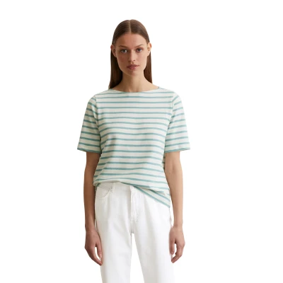 Abbildung von Marc O&#039;Polo Tshirt basic Multi pure teal, Damen, Größe: XXS, teal