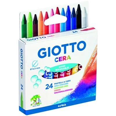 Abbildung von GIOTTO 282200 Wachsmalstifte, 24 Stück
