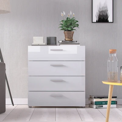 Abbildung von INOSIGN Kommode »Pepe, Aufbewahrung, Schubladenschrank, Stauraum« Sideboard mit 4 Schubläden, Breite 80 cm, Höhe 68 cm