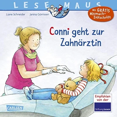 Abbildung von LESEMAUS 56: Conni geht zur Zahnärztin (Neuausgabe) (56): Mit GRATIS Mitmach Zeitschrift