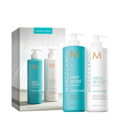 Abbildung von Moroccanoil Farbpflege Shampoo &amp; Conditioner im Halbliter Set
