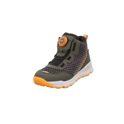 Abbildung von Superfit Jungen Free Ride leicht gefütterte Gore Tex Sneaker, GRÜN/ORANGE 7000