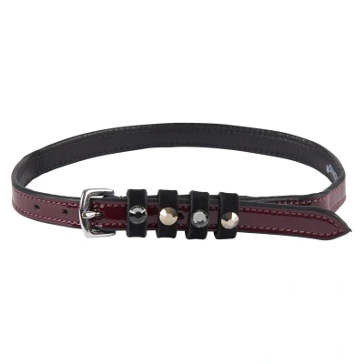 Abbildung von Imperial Riding Sporenriemen Pardouz Leder Bordeaux Lack