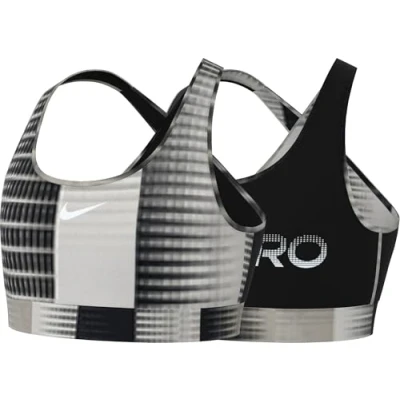 Abbildung von Nike Performance BRA Unisex Bustier für Kinder, Größe: 158/170, Black/white