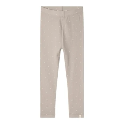 Abbildung von Lil&#039; Atelier Print Leggings Hosen für Kinder, Größe: 116, Gray morn