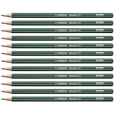 Abbildung von Bleistift STABILO Othello 12er Pack Härtegrad H