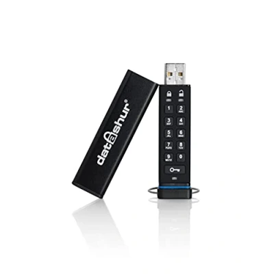 Abbildung von iStorage datAshur 8 GB Secure Flash Drive Password protected Dust &amp; Water Resistant Portable Hardware Encryption