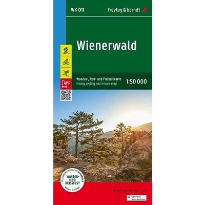 Abbildung von Wienerwald, Wander , Rad und Freizeitkarte 1:50.000, freytag &amp; berndt, WK 011: Mit APP, wasserfest reißfest (freytag berndt Freizeitkarten, Band 11)