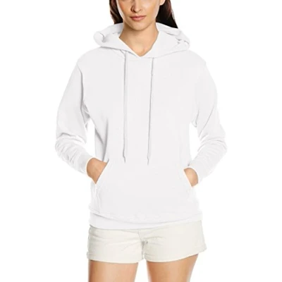 Abbildung von Fruit of the Loom Damen Kapuzenpullover Classic, Weiß , XL