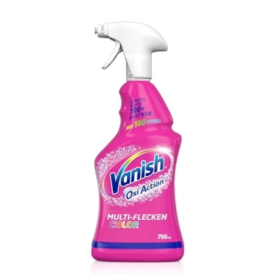 Abbildung von Vanish Oxi Action Vorwaschspray Color 1 x 750 ml Effektiv gegen 100+ Arten von Flecken Fleckenentferner für die Vorbehandlung bunter Wäsche