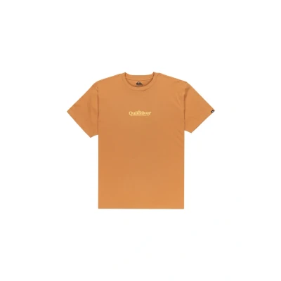 Abbildung von Quiksilver Fineline Youth Unisex Tshirt print für Kinder, Größe: 152, Brown