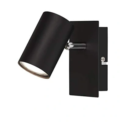 Abbildung von Briloner Leuchten Wandspot, Schwenkbar, Spot 1 flammig, GU10, max. 40 Watt, Schwarz