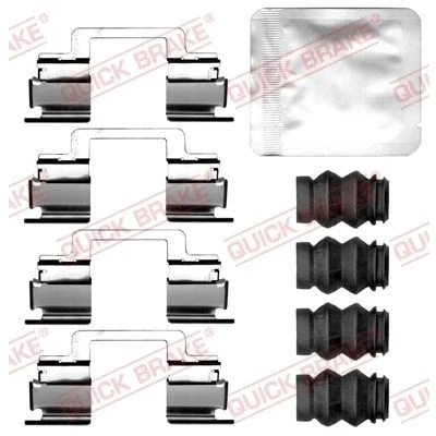 Abbildung von QUICK BRAKE 109 0121 Zubehörsatz, Scheibenbremsbelag VOLKSWAGEN: Amarok Platform / Chassis