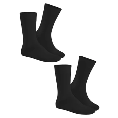 Abbildung von Hudson Herren Socken, 024491 Only, 2er Pack, Gr. 39/42, Schwarz (Black 0005)