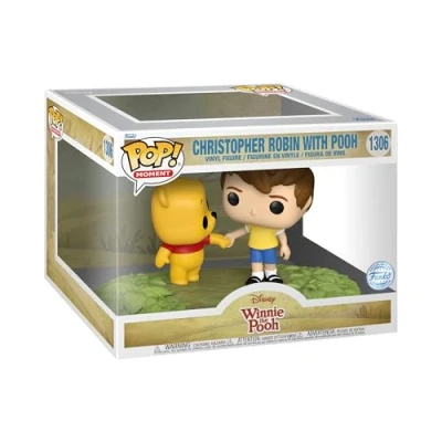 Abbildung von Funko Pop! Moments: Disney Christopher Robin Olympia Winnie The Pooh Vinyl Sammelfigur Geschenkidee Offizielle Handelswaren Spielzeug Für Kinder und Erwachsene TV Fans