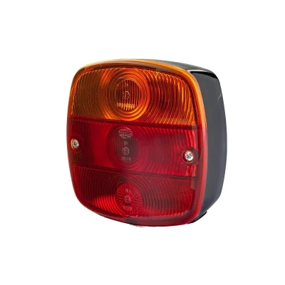 Abbildung von HELLA Rückleuchte Glühlampe Anhänger Beleuchtung 24V Anbau/geschraubt ECE Lichtscheibenfarbe: rot/gelb Stecker: Schraubkontakt links/rechts Menge: 1 2SE 002 514 171