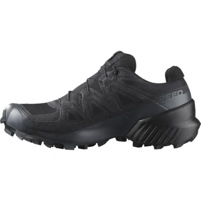 Abbildung von Salomon Speedcross Gore Tex Wasserdichte Damen Trail Laufschuhe, Wetterschutz, Aggressiver Grip, Präzise Passform, Black, 42 2/3