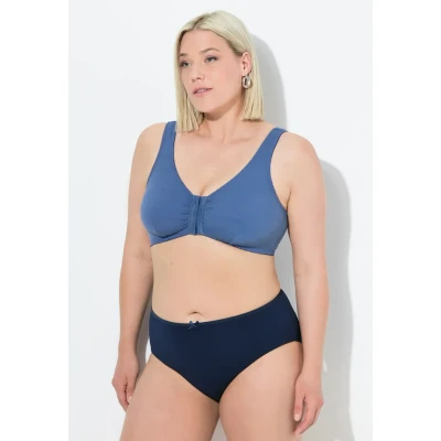 Abbildung von Ulla Popken Damen große Größen Übergrößen Plus Size Bustier, Still BH, Vorderverschluss, Cup C/D E/F