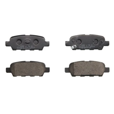 Abbildung von BRECK 23871 00 702 10 Bremsbelagsatz mit akustischer Verschleißwarnung Zubehör NISSAN: X Trail, Qashqai / Qashqai+2 I, Juke, RENAULT: Koleos I