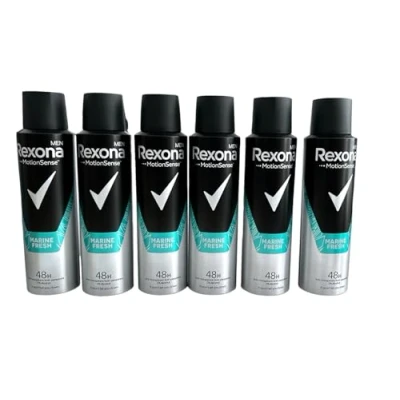 Abbildung von 6x Rexona Men MotionSense Deo Spray Stay Fresh Marine Anti Transpiran 48h 150ml (6er Pack)