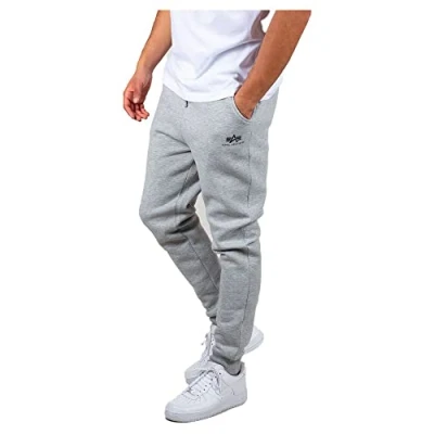 Abbildung von Alpha Industries Jogginghose, Herren, Größe: Small, Grey