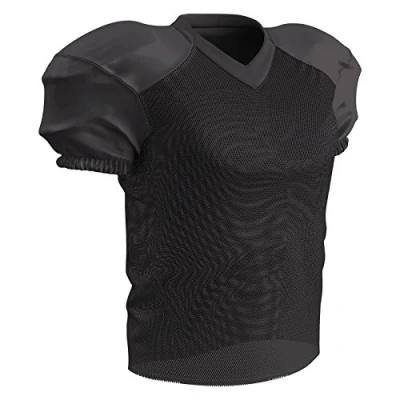 Abbildung von Champro Time Out Trainings Fußballtrikot, Polyester, Schwarz, Größe 3XL