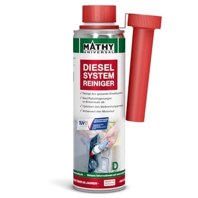 Abbildung von MATHY D Diesel Systemreiniger (250 ml) hochwirksames Additiv Brennraum Reiniger Zertifizierter