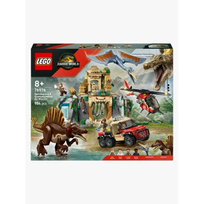 Abbildung von LEGO Jurassic World 76976 Spinosaurier &amp; Quetzalcoatlus: Hubschrauber Einsatz