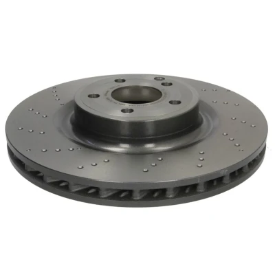 Abbildung von BREMBO COATED DISC LINE 09.B744.51 Bremsscheibe 344 32 5 gelocht/innenbel. beschichtet hochgekohlt mit Schrauben MERCEDES BENZ: E Class Saloon
