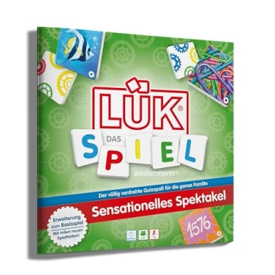 Abbildung von LÜK Das SPIEL: Spielheft „Sensationelles Spektakel“ Erweiterung (LÜK kooperative Quiz für die ganze Familie)